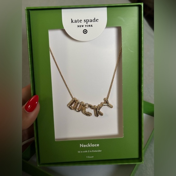 Kate Spade X Target Collab Lucky Necklace - Picture 2 of 6
